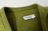 60s Mohair Cardigan M OliveGreen