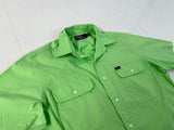 90s Polo Ralph Lauren Cotton Shirt M LimeGreen