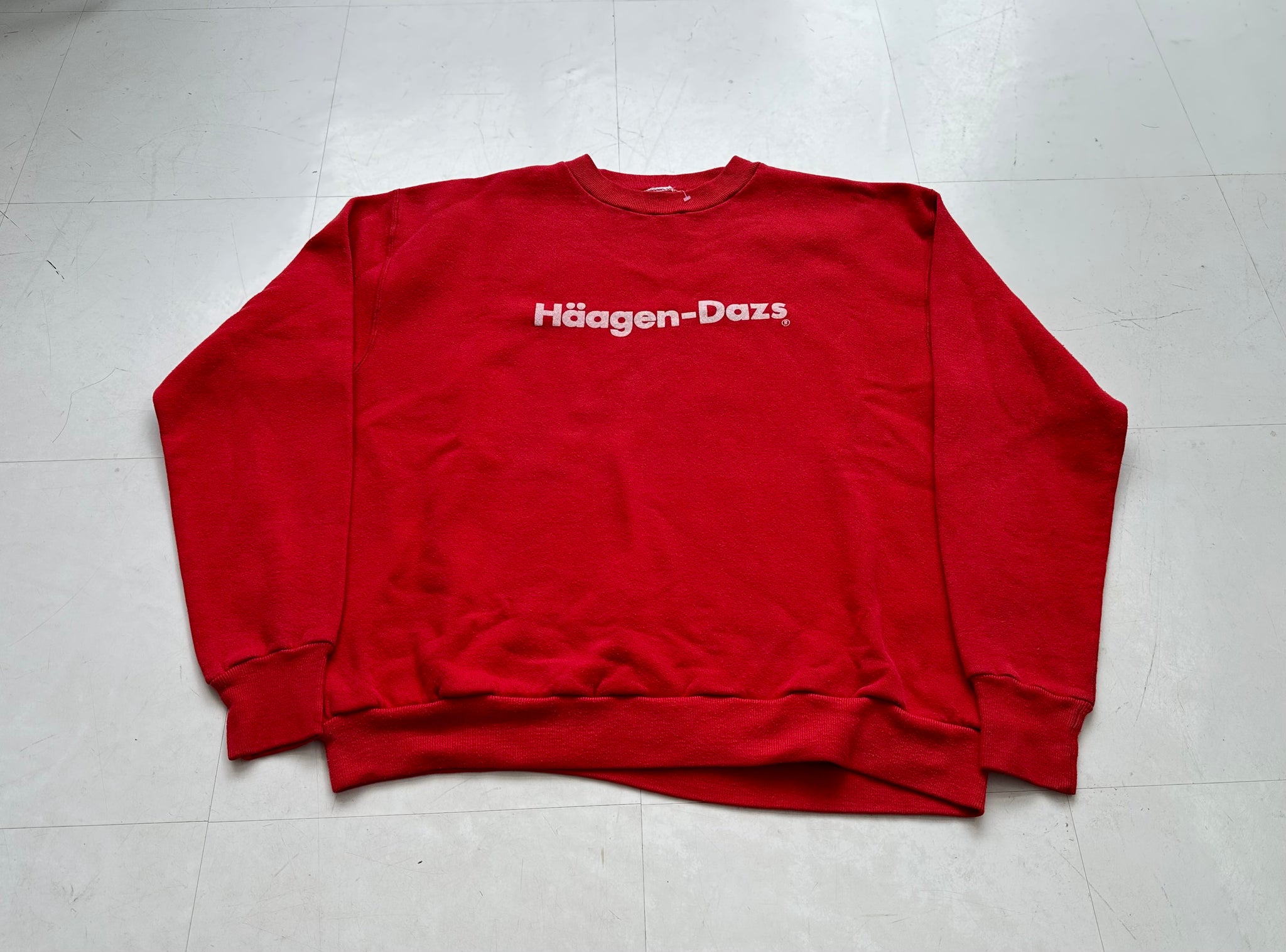 トップス 90s \"Haagen Dazs\" Logo Print Sweat Sweater – NO BURCANCY