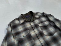 60s Pendleton Shadow Plaid L/S Shirt 16 1/2