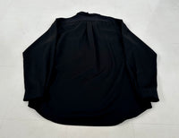 90s WHITFIRLD Wool L/S Shirt L Black