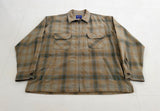 90s Pendleton Shadow Zip Plaid Jacket XXL LightBrown