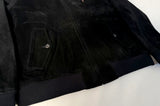 90s Polo Ralph Lauren Suede Drizzler Jacket L Black
