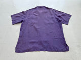 90s Polo Ralph Lauren Linen Loop Shirt XL Purple