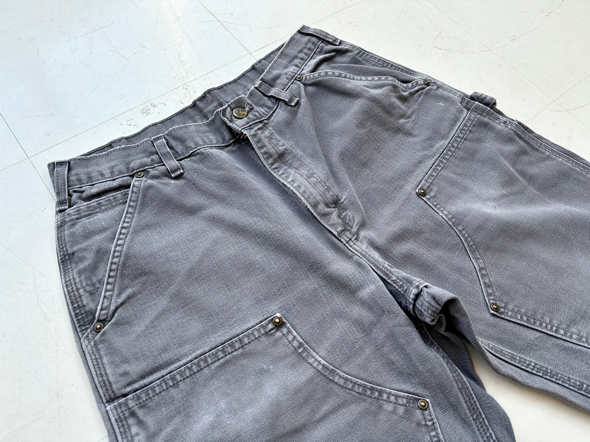 Carhartt Double Knee Pants Light Gray 33X32 – NO BURCANCY