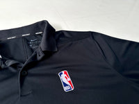 Used NIKE DRI-FIT NBA Polo Shirt L Black