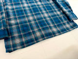 90s Pendleton Shadow Plaid Board Shirt XL Navy