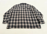 90s Pendleton Shadow Plaid Board Shirt XL Black&White