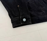 90s CalvinKlein Jeans Denim Jacket L Black