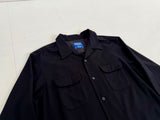 90s Pendleton Plane Board Shirt L Black