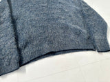 60s The Shaq Line Mohair Sweater L Navy