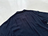90s Polo Ralph Lauren CLAYTON Polka Dot Rayon Loop Shirt L