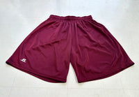Used Russell Mesh Shorts XL Burgundy