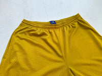Used Champion Mesh Shorts XL Mustard