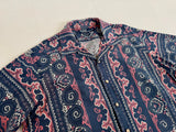 90s Polo Ralph Lauren VINTAGE CAMP Paisley S/S Loop Shirt L
