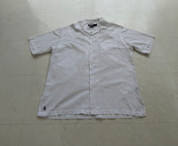 90s Polo Talph Lauren CALDWELL Loop Shirt M Pure White