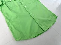 90s Polo Ralph Lauren Cotton Shirt M LimeGreen