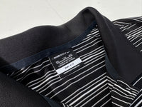 Used DRI-FIT Border Polo Shirt XXL Black&White