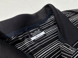 Used DRI-FIT Border Polo Shirt XXL Black&White