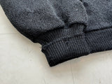 60s THANE Mohair Cardigan L Black