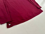 90s Polo Ralph Lauren Rayon L/S Shirt M Burgundy