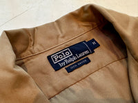 90s Polo Ralph Lauren Rayon Loop Shirt M Beige