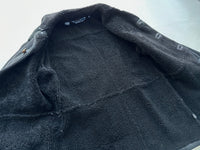 80s Polo Ralph Lauren Mouton Coat M Black