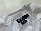 90s Polo Talph Lauren CALDWELL Loop Shirt M Pure White