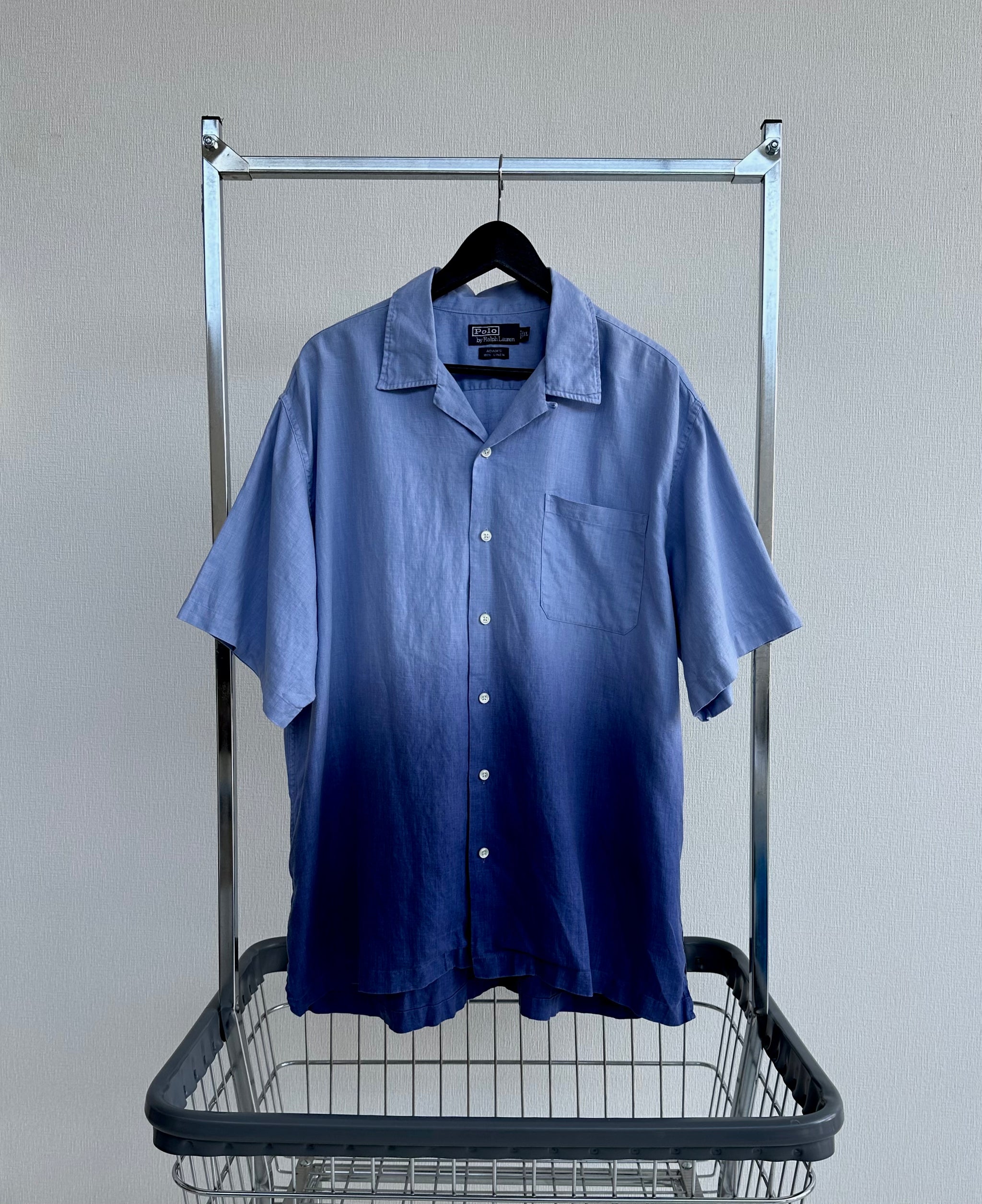 90s Polo RalphLauren ADAMS Gradation Loop Shirt XL – NO BURCANCY
