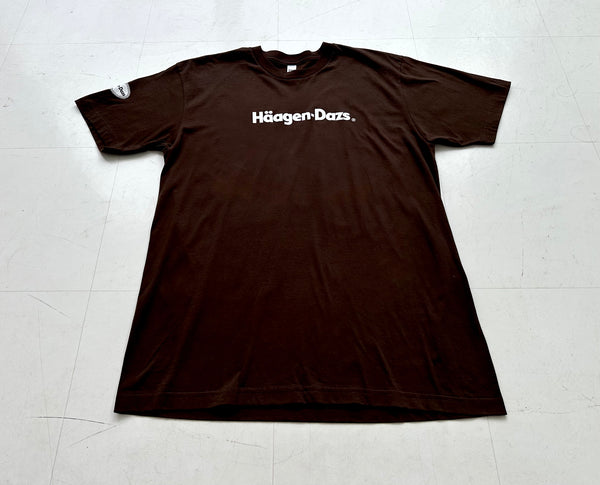 Used Haagen Dazs Chocolate T-shirt L