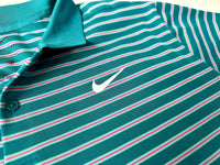 Used NIKE DRI-FIT Polo Shirt XL Emerald