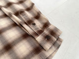 Polo Sport Shadow Plaid Loop L/S Shirt L LightBrown