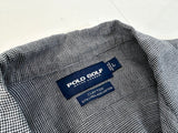 90s POLO GOLF CLAYTON Houndstooth Loop Shirt L