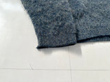 60s The Shaq Line Mohair Sweater L Navy