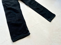 Carhartt Double Knee Pants Black 32X32  2