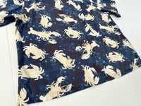 90s Polo Ralph Lauren VINTAGE CAMP Shellfish Loop Shirt XXL