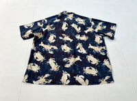 90s Polo Ralph Lauren VINTAGE CAMP Shellfish Loop Shirt XXL