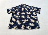90s Polo Ralph Lauren VINTAGE CAMP Shellfish Loop Shirt XXL