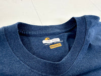 Used Carhartt Pocket T-shirt L DeepBlue