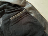 90s Polo Ralph Lauren Leather Zip Jacket XXL Black