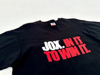 90s Message T-shirt XL Black
