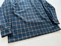 90s Pendleton ShadowPlaid Board Shirt XL Navy