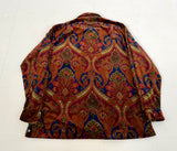 90s Polo Ralph Lauren Velour Paisley L/S Shirt XL