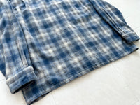 90s Pendleton ShadowPlaid Board Shirt L Turquoise