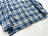 90s Pendleton ShadowPlaid Board Shirt L Turquoise