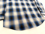 90s SIR Pendleton Shadow Plaid Western Shirt L Blue