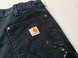 Carhartt DoubleKnee Pants 38x32 Black