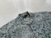 90s Polo RalphLauren Turquoise Paisley Loop Shirt M