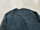 60s LARIO Argyle Mohair Cardigan M DustyBlue