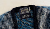 60s Sears Premiere Mohair Cardigan M Black